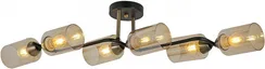 Потолочная люстра  IL8148-6COU-79 BK BR ILLUMICO
