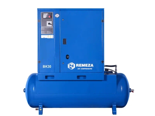Винтовой компрессор Remeza ВК30-15-500 на ресивере 500л