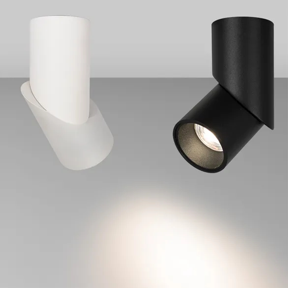 Светильник SP-TWIST-SURFACE-R70-12W Day4000 (WH-BK, 30 deg) (Arlight, IP40 Металл, 3 года) 025453(1)