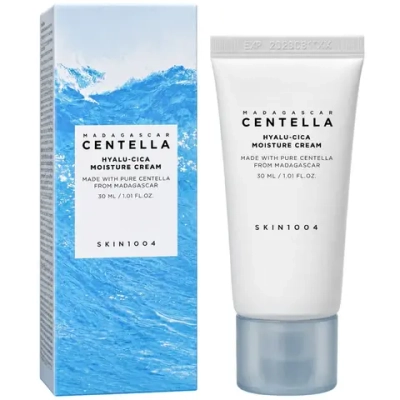 SKIN1004 Madagascar Centella Hyalu-Cica Moisture Cream 30ml, Увлажняющий крем с центеллой 30 мл