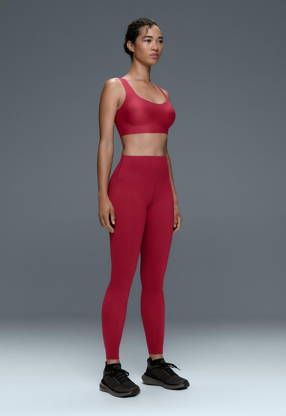 OYSHO Легинсы до щиколотки High rise Perfect-adapt, розовый
