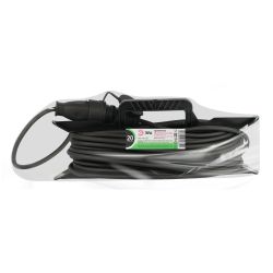 Удлинитель силовой ЭРА GREEN LINE FR-KG-20m-3x2,5-IP44 на рамке 1 гнездо с крышкой с заземлением 20м КГ 3x2.5мм2 IP44 | Электротовары