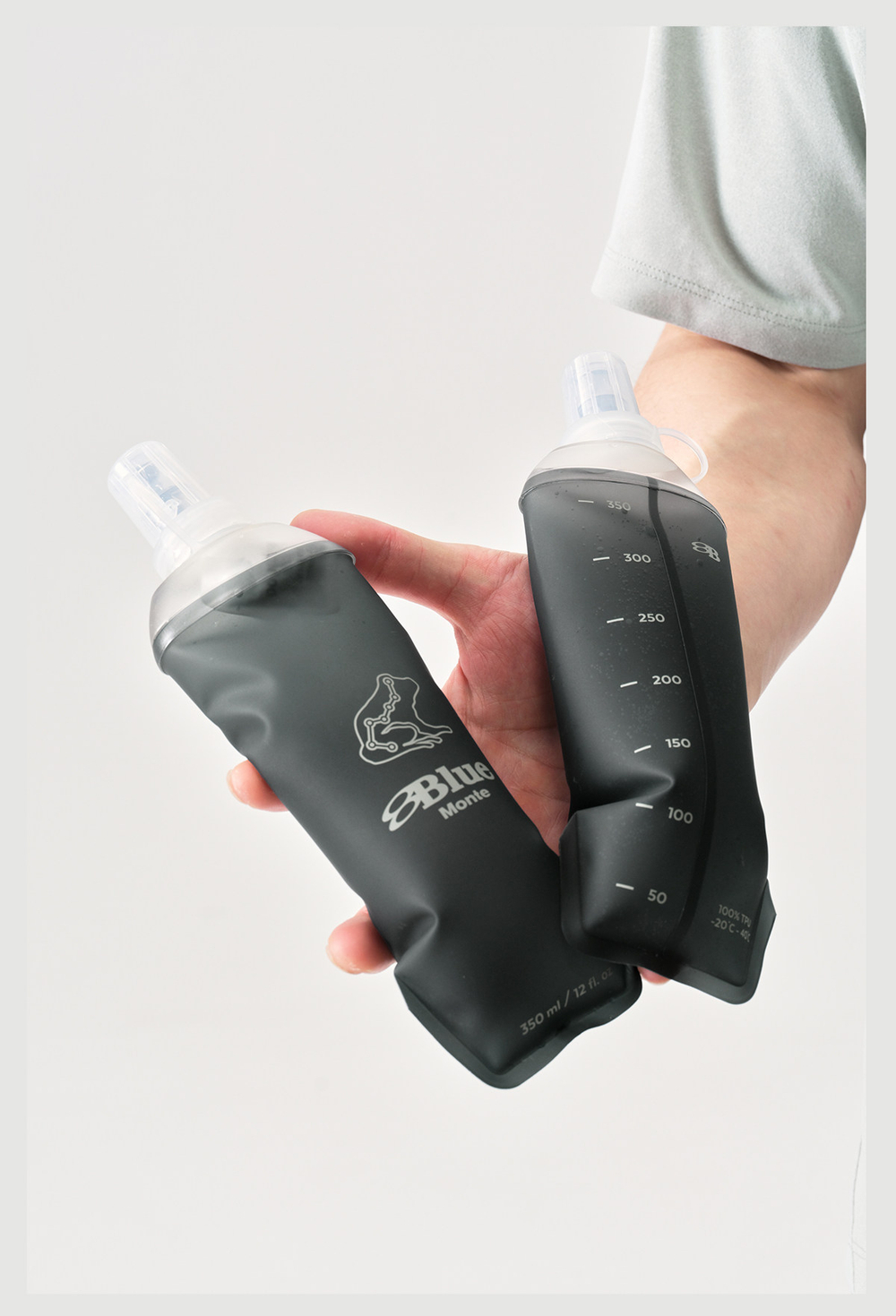 Бутылка Nothomme BlueMonte Frogaero черный 500ml (2шт)