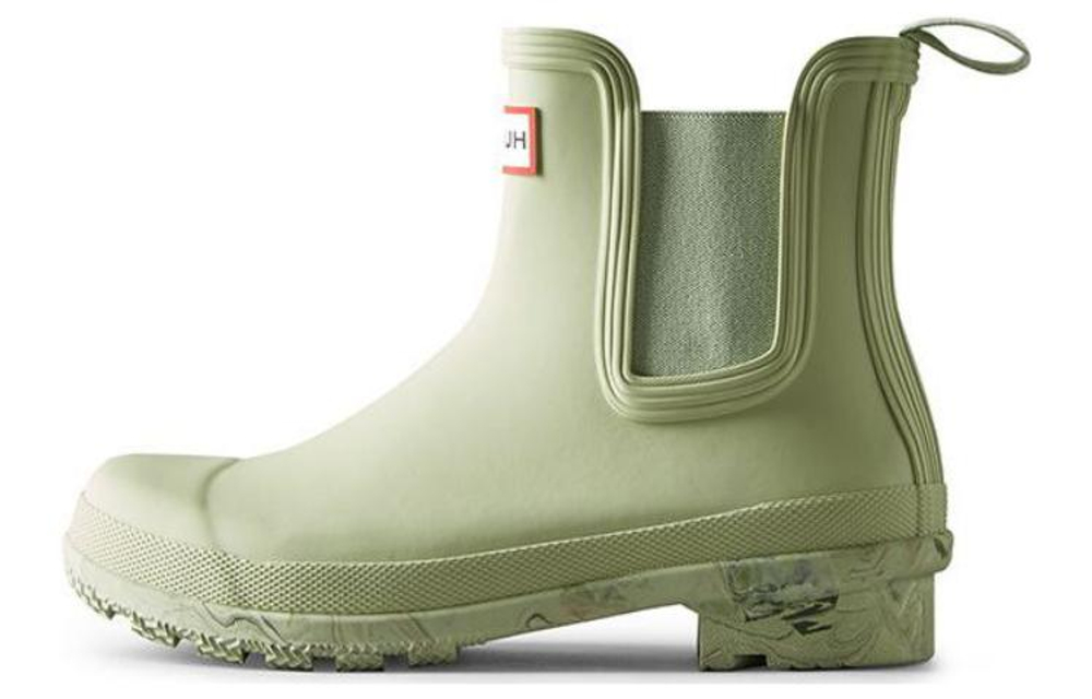 HUNTER Waterproof And Wear resistant Rain Boots Women"s Cyan