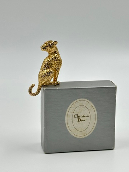 Брошь Леопард Christian Dior