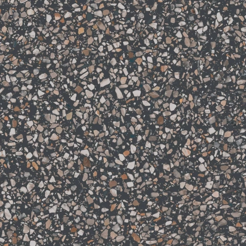 Керамогранит KERAMA MARAZZI БРИЧИОЛА чёрный матовый обрезной 60x60 / 9 мм. / KM6060G0021R