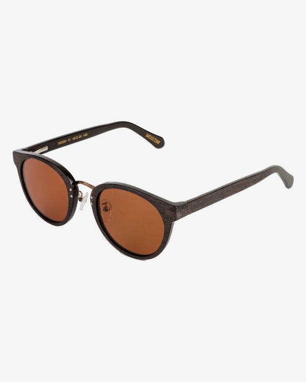 Очки солнцезащитные Spunky Moon 6 Brown Wood / Dark brown lens - фото 2