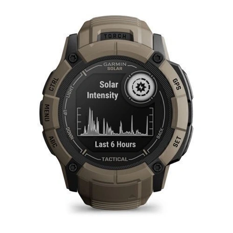 Смарт-часы Garmin Instinct 2X 50mm Solar Tactical Edition Coyote Tan