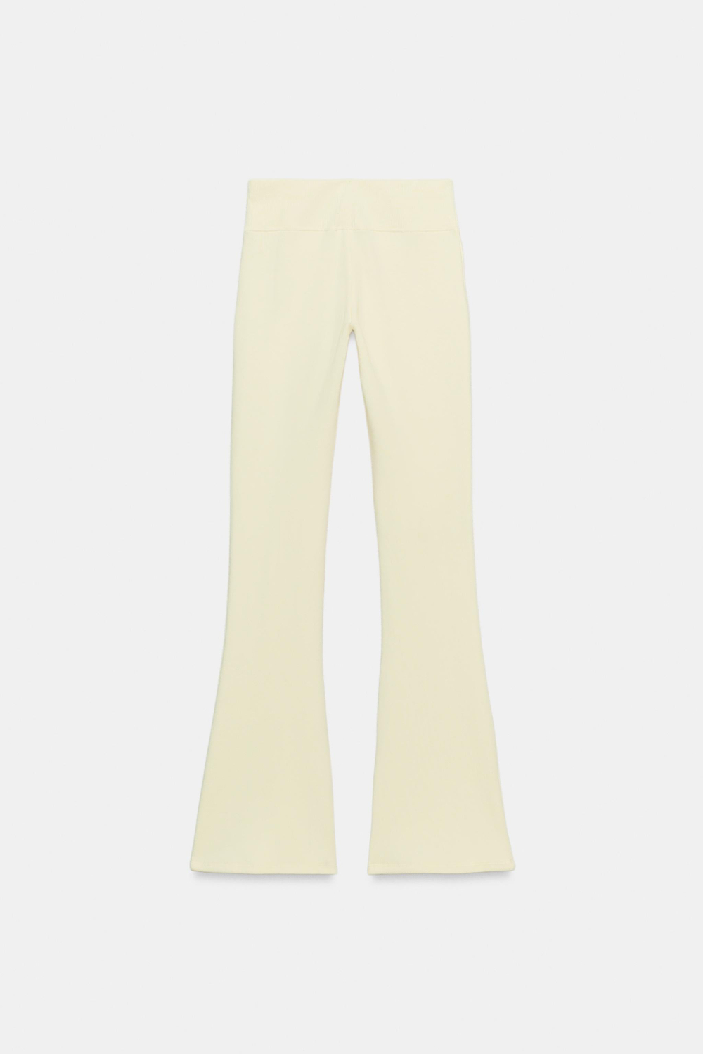 БРЮКИ FLARED ИЗ ФУТЕРА — ZARA