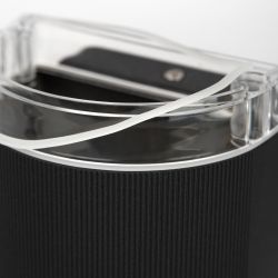 Светильник уличный настенный ЭРА «Адрия» GBW-102-BL-0160 230В 1хGU10 IP54 вверх черный | Садово-парковые светильники