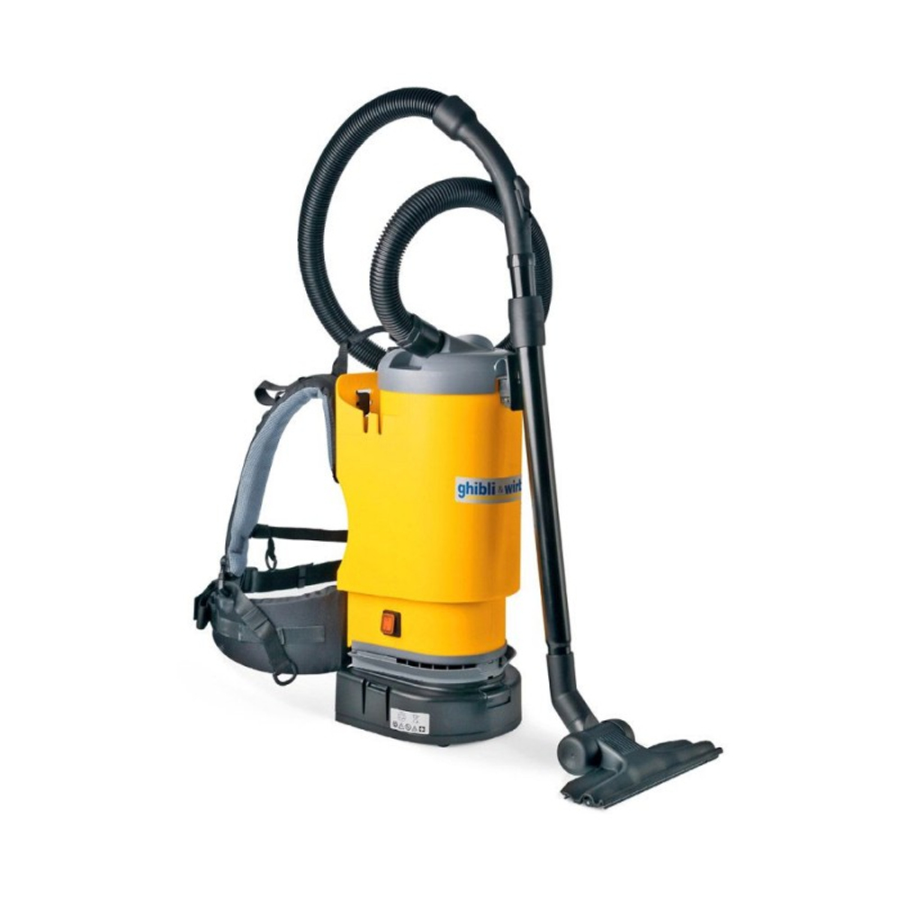 Пылесос для сухой уборки ранцевый T1 BC LITHIUM, 800 Вт, 3,3 л, беспроводной, Ghibli & Wirbel (Италия)