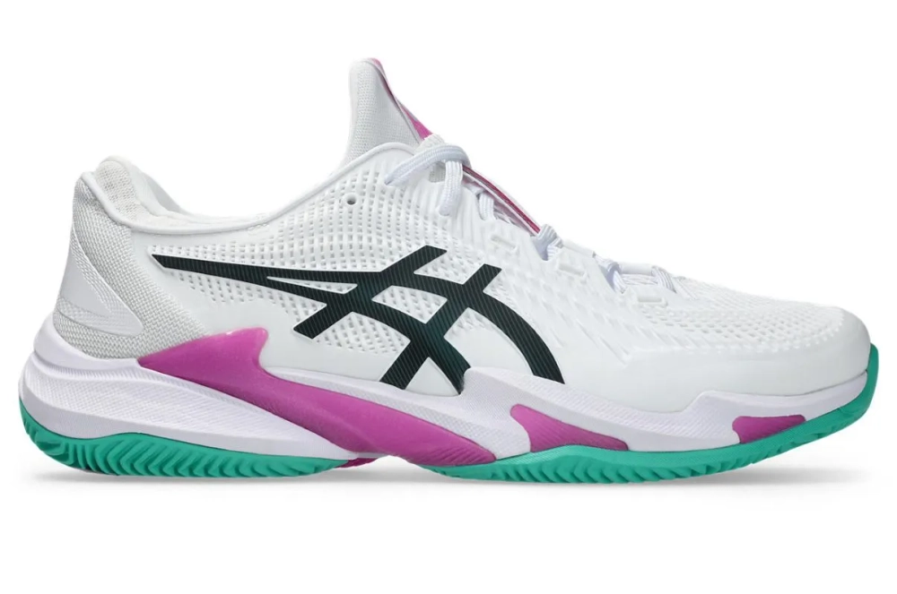 Теннисные кроссовки Asics Court FF 3 Clay - white/digital sakura