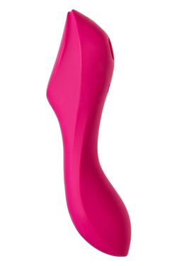 Вакуум-волновой бесконтактный стимулятор клитора Satisfyer Curvy Trinity 3, силикон, красный
