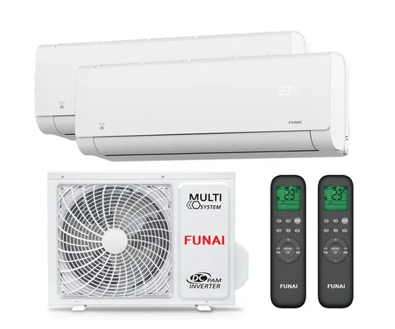 Мульти сплит-система Funai 2 x RAM-I-SG25HP.W03 / RAM-I-2OK55HP.02/U