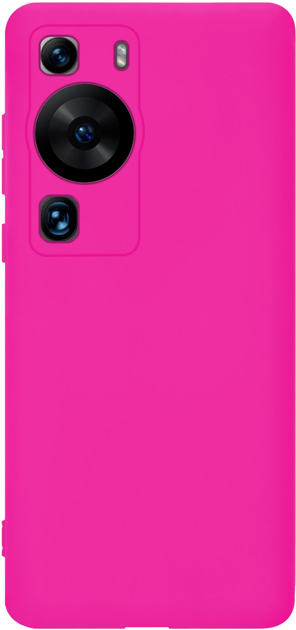 Мягкий Soft Touch чехол из силикона для HUAWEI P60 / P60 PRO с бархатной подкладкой