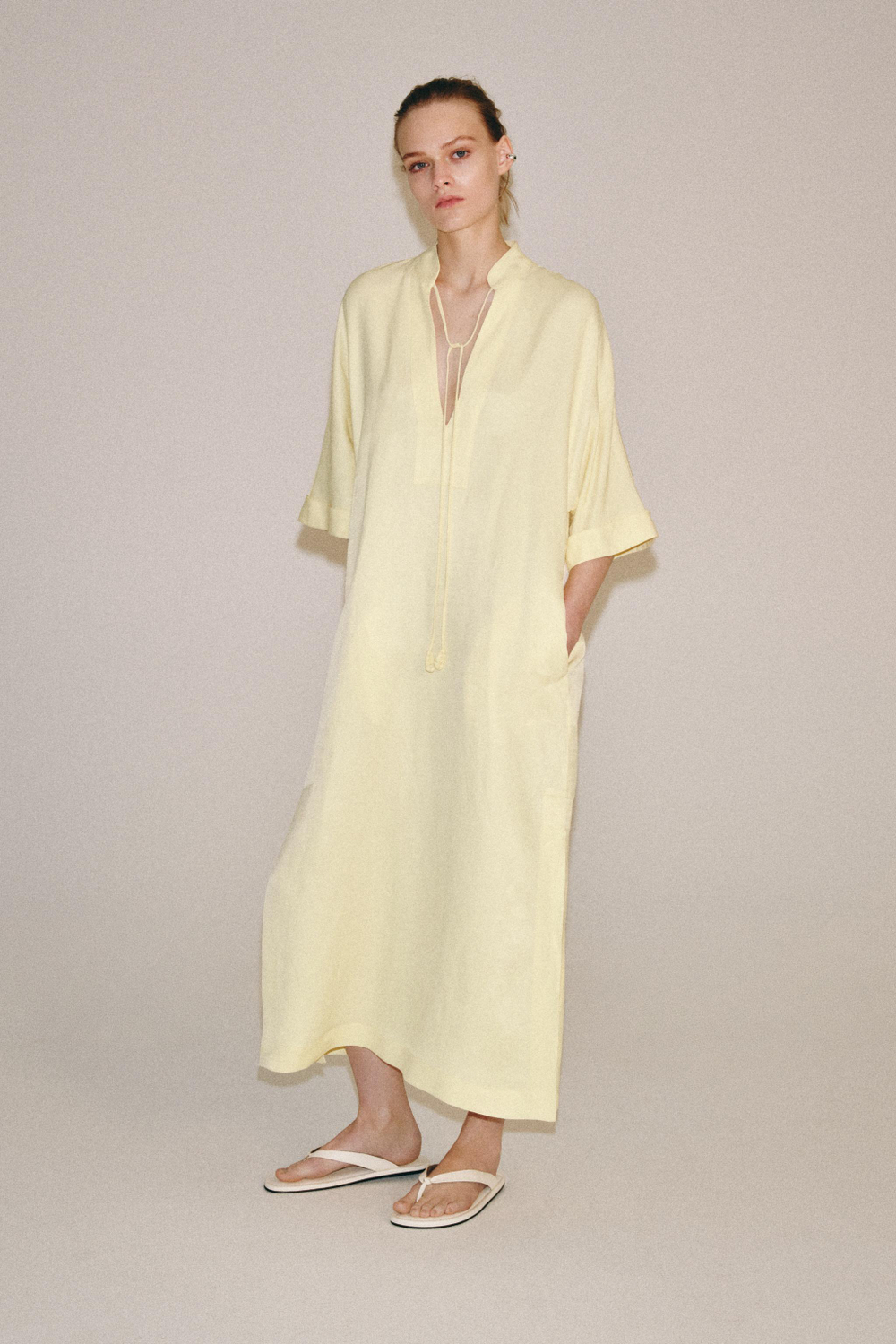 ПЛАТЬЕ МИДИ — ZW COLLECTION — ZARA