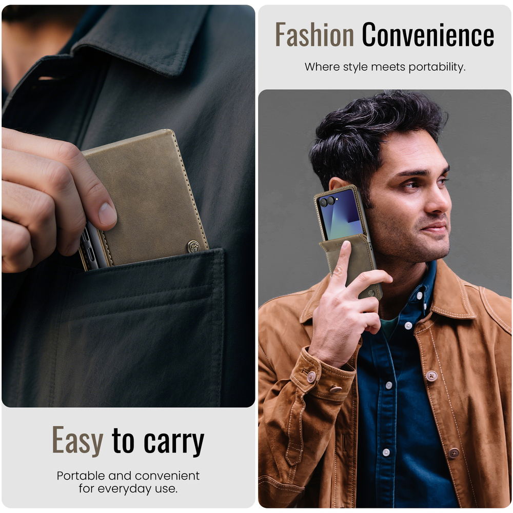 Чехол-книжка CaseMe RFiD Samsung Galaxy Z Flip 7