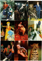 Календарики карманные 26 штук. Цирк 1983 - 1989 гг.