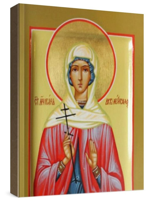 Ирина Аквилейская (рукописная икона)