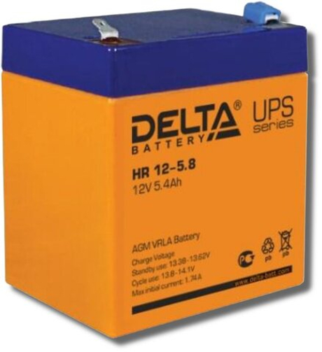 HR 12-5.8 Delta Аккумулятор герметичный свинцово-кислотный