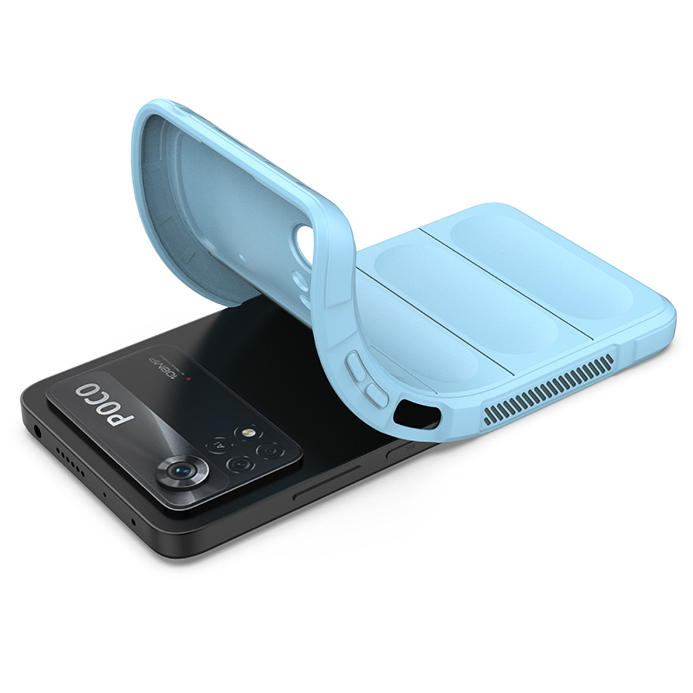 Противоударный чехол Flexible Case для Poco X4 Pro 5G
