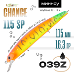 Воблер TsuYoki CHANCE 115SP (115мм, 16.3гр)