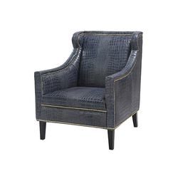 Кресло Roomers Furniture c0175-1d/blue#a75