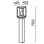 Ландшафтный светильник Outdoor O452FL-01GF2