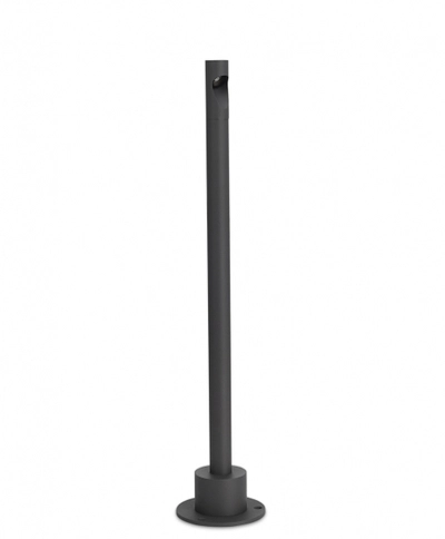 Ландшафтный светильник IP65,  D120xH600 мм,  4Вт,  3000К,  темно-серый
