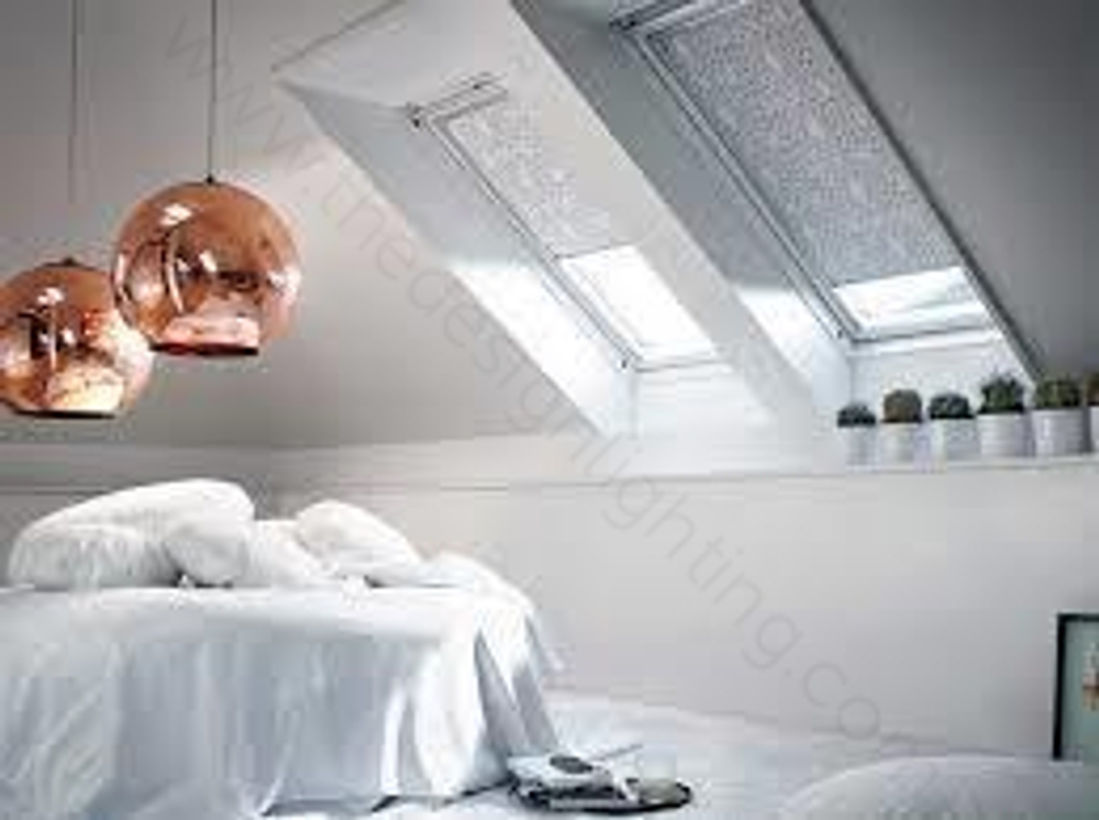 Pendant design lamp Copper Shade by Tom Dixon (Bronze)