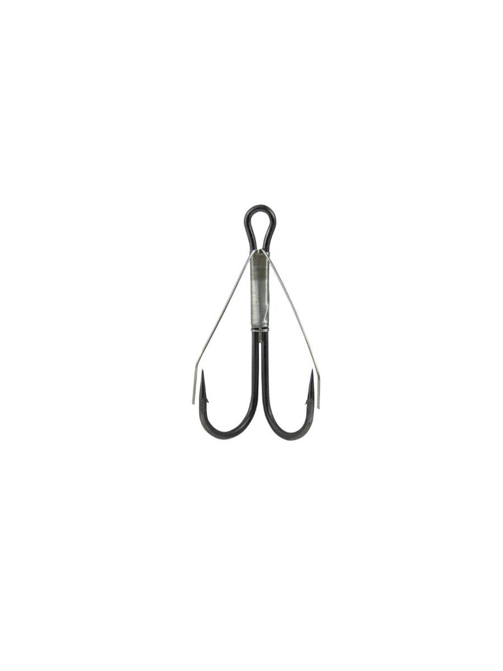 Крючок рыболовный Двойной Незацепляйка Weedless Double 12002 №2