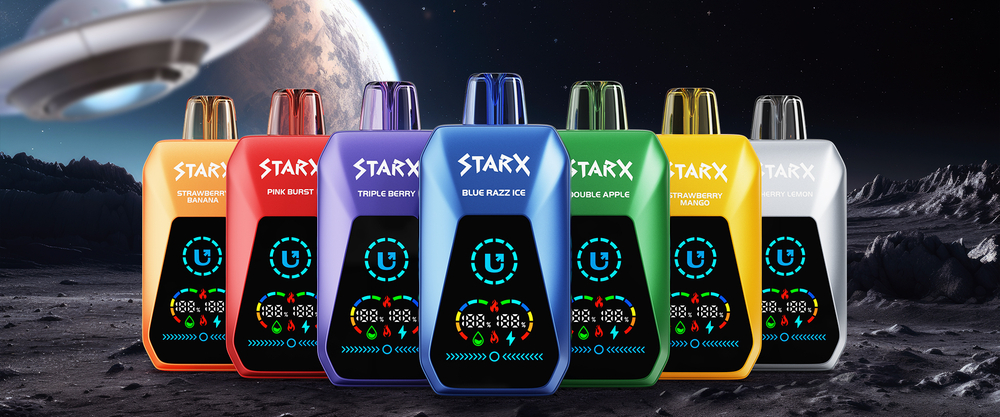 Upends StarX Ванильный крем-малина-айс 20000 затяжек 20мг (2%)