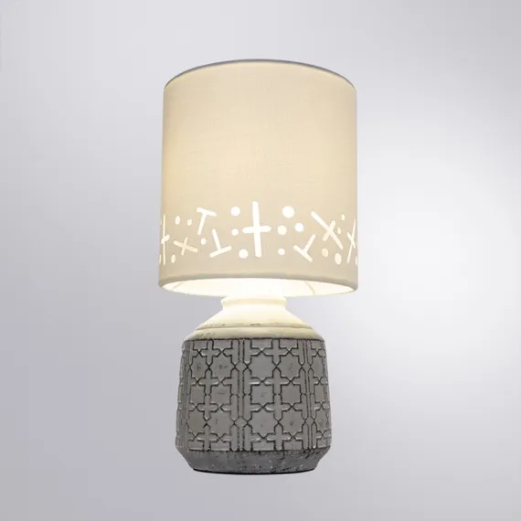 Интерьерная настольная лампа Bunda A4007LT-1GY Arte Lamp