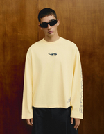 Женский лонгслив свободного кроя OUT OF CORE - BERSHKA