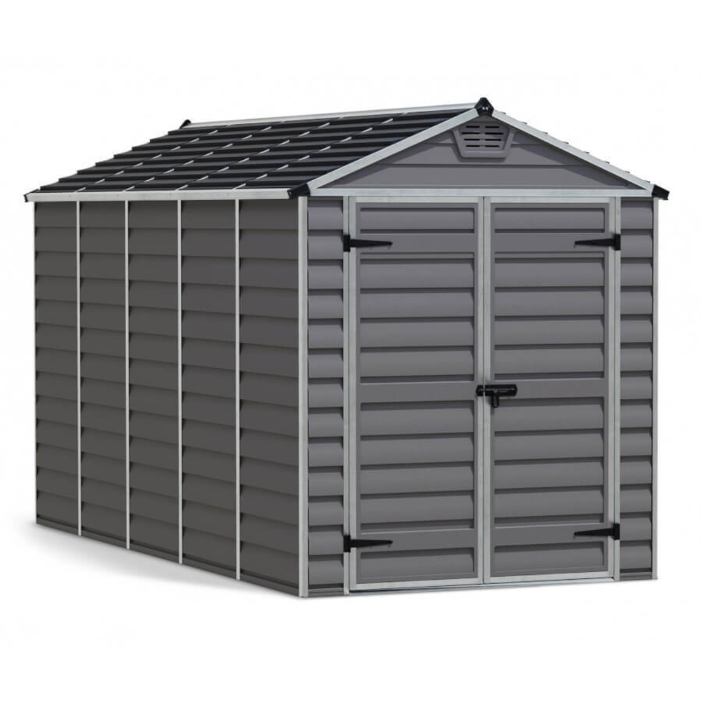 Сарай из поликарбоната Palram SkyLight 6x12 grey