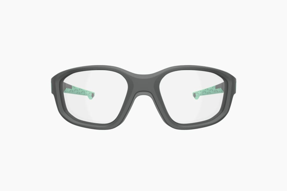 Спортивные очки с диоптриями Demetz Puntaco / Grey Light Green / детские до 10 лет