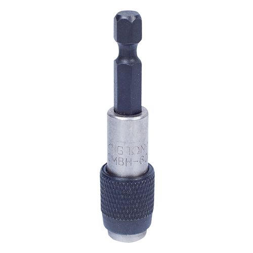 KING TONY (752-60) Держатель вставок (бит) 1/4", фиксатор, для шуруповерта