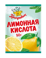 Лимонная кислота Приправыч, 50 гр