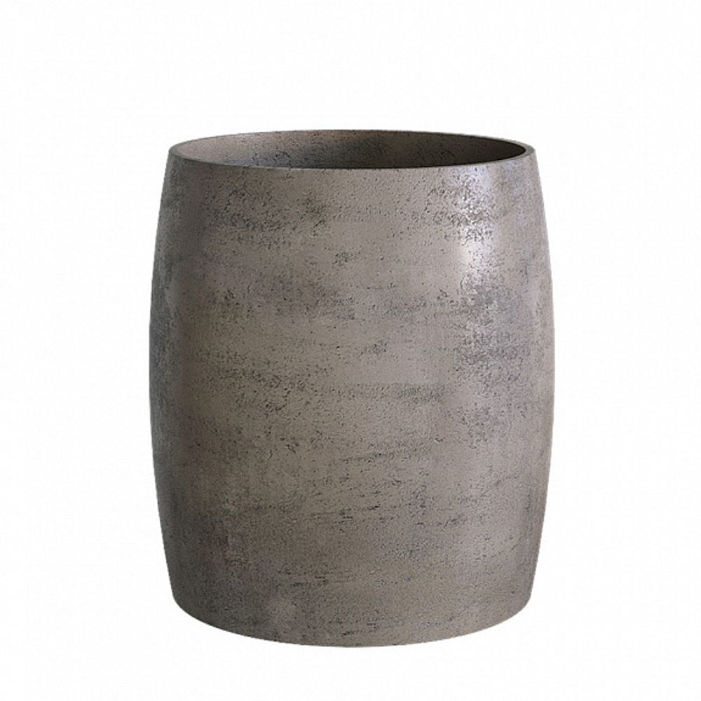 Кашпо CIGAR SMOKEY GREY D37 H57