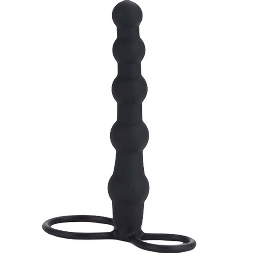 Страпон на пенис Silicone Love Rider (Цвет: черный)