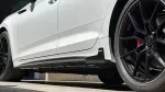 Карбоновые боковые юбки для AUDI S5 & A5 & A5 S LINE 2020-2025+ B9.5 Ауди обвес