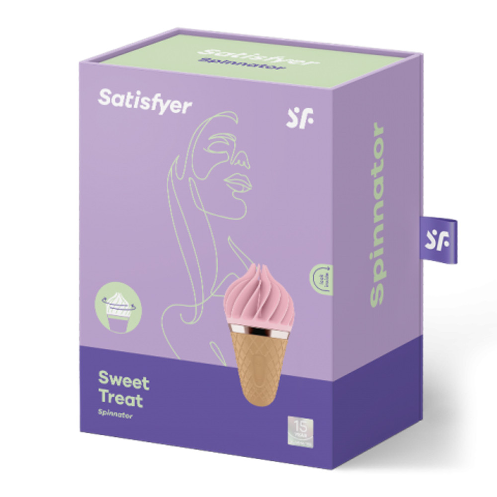Клиторальный стимулятор Satisfyer Spinnator Sweet Treat (розовый)