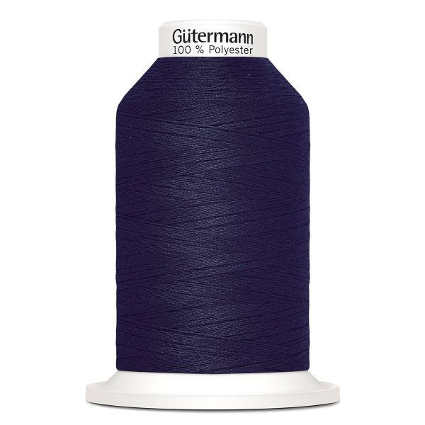 Нитки оверлочные Gutermann Miniking 120 (1000 метров), 5 кат. | 339 т.чернильно-синий