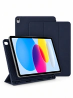 Чехол книжка для iPad 10 (10,9") Gurdini Milano Series Midnight Blue