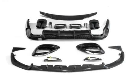 Карбоновый обвес для Mercedes Benz S-class W223 S63 2021-2024+ Мерседес Бенз