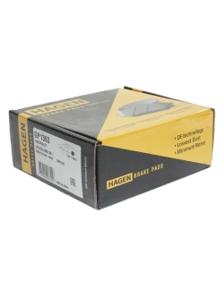 Колодки тормозные CHEVROLET Cruze (09-) задние (4шт.) HAGEN SANGSIN