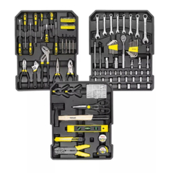 Набор инструментов 186пр. 1/4''1/2''(6-гр.) (4-30мм) ''Дорожный кейс'' WMC TOOLS WMC-WMC186
