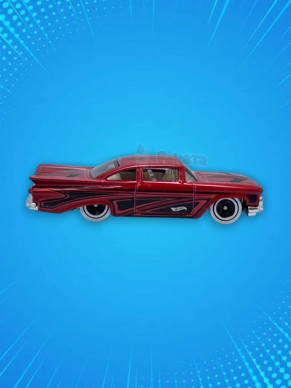 Базовая машинка Хот Вилс 59 Chevy Impala JJJ15