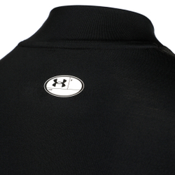 Мужское теннисное поло Under Armour Heatgear Comp Mock Long Sleeve Men - Black