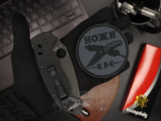 Складной нож Spyderco Manix 2 XL Black C95GPBBK2 c клинком из стали CPM-S30V, рукоять G10